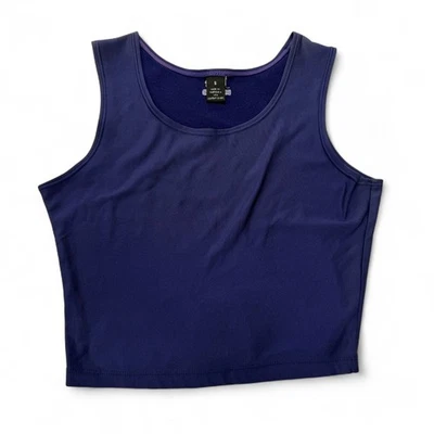 Camiseta sin mangas corta Patagonia para mujer pequeña púrpura hecha en EE. UU. entrenamiento atlético de colección Foto 1 de 4