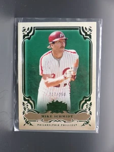 2013 Topps Triple Threads #77 Mike Schmidt Emerald #/250 - Bild 1 von 2