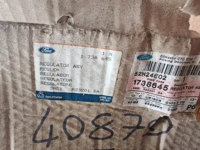 GENUINE FORD Focus / C-Max / Kuga MK2 FRONT LEFT WINDOW REGULATOR - Image 1 of 2