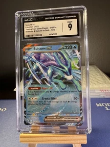 Pokemon TCG 2023 Suicune Ex 010/034 Blastoise & Suicune Ex Deck CGC 9 - Bild 1 von 2