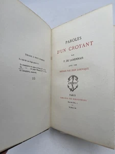 Paroles d'un croyant - Picture 1 of 1