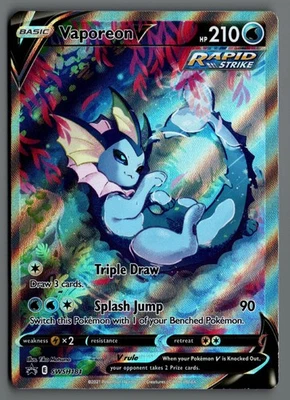 Vaporeon V SWSH181 SWSH: Sword & Shield Promo Cards Pokemon Card - Image 1 of 2