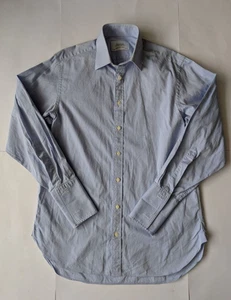 Camisa Charles Tyrwhitt Manga Larga Doble Puño 100% Algodón Hombres Reino Unido Talla 15.5/33 pulgadas - Imagen 1 de 15