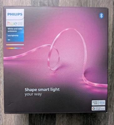 Philips Hue White & Color Ambiance Lightstrip Solo 1700lm 3m - Bild 1 von 4