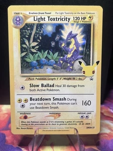 Light Toxtricity SWSH137 SWSH: Sword & Shield Promo Cards Holo - Picture 1 of 2