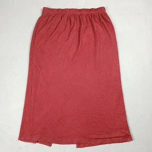 Falda Chevron Vintage Moda Bug Para Mujer Talla 14/16 Y2K Años 90 Roja Negra Abertura - Imagen 1 de 7