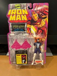Figura de acción Toy Biz Spider Woman 1994 sellada de fábrica Marvel/Iron Man - Imagen 1 de 3