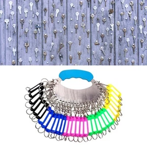 Key Chain Key Organizer Keychain Keyring and 30 Label Tags Key Organizer for - Picture 1 of 7