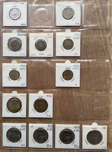 IBERMONEDA| España. De 1944 a 1965. 13 monedas de 10ctms. a 50ptas. EBC, SC - Picture 1 of 6