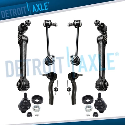 Kit de brazos de control inferiores delanteros delanteros para Ford Fusion Lincoln MKZ Mercury Milan Foto 1 de 4