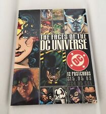 Faces of the DC Universe Postcards Set 12 Superman Wonder Woman Catwoman Batman