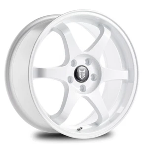 18" Fox PF5 Alloy Wheels 5x108 White fits Ford Focus - Lightweight 8.5kg - Picture 1 of 1