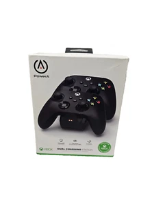 PowerA XBOX Dual Charging Station for Controllers  Black… New Open Box! - Picture 1 of 3