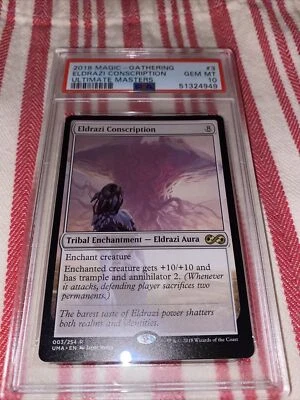 PSA 10 Gem Mint MTG Ultimate Masters Eldrazi Conscription Pop 2 - Image 1 of 3