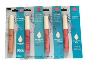 B•PURE “Hydrating” Lip Gloss w/ Hyaluronic Acid (ChooseColor) NIB - Fast + Gift - Picture 1 of 7