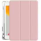 For Ipad Pro 12.9 11 10.2'' Air Slim Case Soft Clear Translucent Back Cover