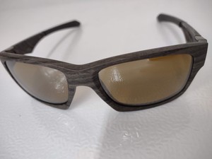 Oakley Jupiter Squared OO9135-07 Woodgrain Frame | Tungsten Iridium Polarized