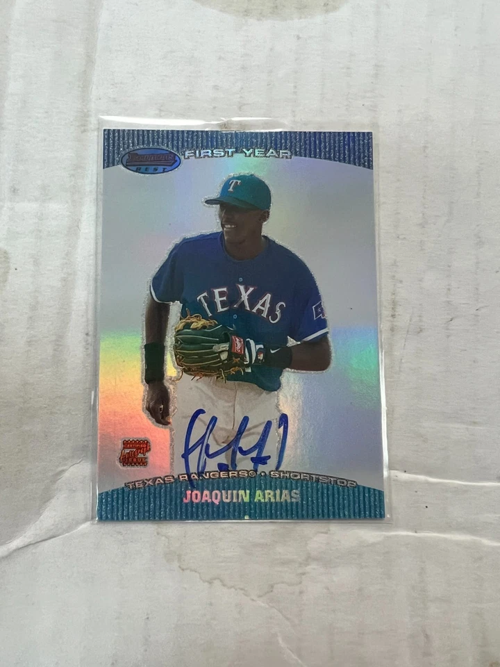 Joaquin Arias 2004 Bowman's Best First Year Auto Card #BB-JA NrMt - Image 1 of 1