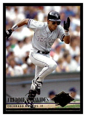 1994 Ultra  #180 Freddie Benavides - Colorado Rockies - Image 1 of 2