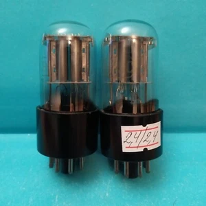 MATCHED PAIR 6N9S TANTAL Tube Shiny anode NOS  1957 TESTED - Picture 1 of 12