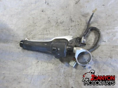 08-16 Yamaha R6 Left Clipon Handle Bar w/ Controls - Image 1 of 3
