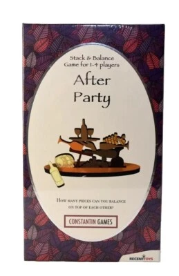 After Party- A Stack And Balance Game For 1-4 Players- New Factory Sealed - Image 1 of 4