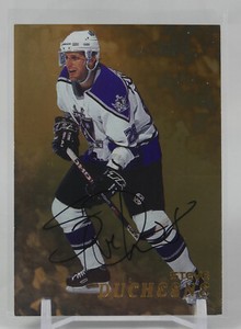 Steve Duchesne - 1998-99 Be a Player #215 - Autographs Gold
