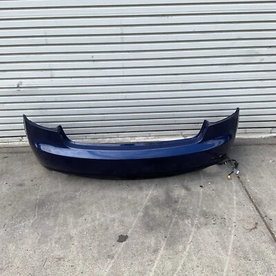 2013-2017 AUDI A5  REAR BUMPER COVER W/ PARK SENSORS ASSEMBLY DARK BLUE OEM - Image 1 of 4