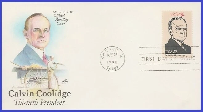 USA5 #2219b U/A ARTCRAFT FDC   30th Calvin Coolidge - Image 1 of 1