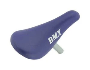 Asiento de sillín de bicicleta para niños con poste BMX azul - Imagen 1 de 1