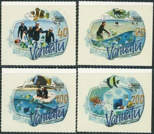 Vanuatu #945-948 Underwater Post Office Stamps 2008 Mint LH - Picture 1 of 1