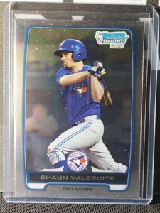 Shaun Valeriote 2013 Topps Bowman Chrome 1st Card Refractor #BDPP133