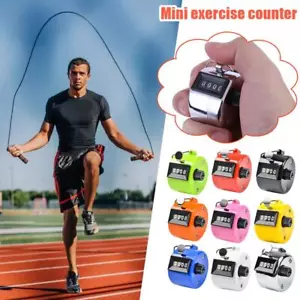 Mechanical Hand Tally Number Counter Click Clicker Counting~ Manual A0H1 - Picture 1 of 22