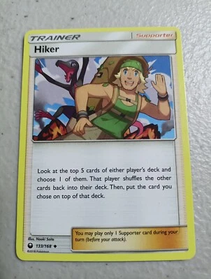  Hiker - 133/168 - Celestial Storm - Trainer  2018 Pokémon Trainer - Image 1 of 2