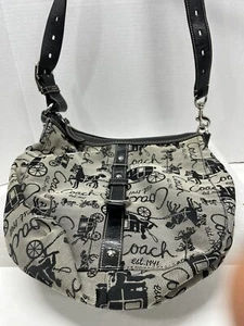 BOLSO CORPORAL COACH VINTAGE 36” CORREA DE HOMBRO AJUSTABLE ALGUNOS DAÑOS EN LA PARTE TRASERA ASIS - Imagen 1 de 8