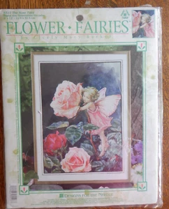 Flower Fairies Cross Stitch Kit #5517 The Rose Fairy, Designs for the Needle - Picture 1 of 2