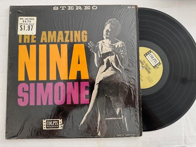 The Amazing Nina Simone LP ~ Colpix SCP-407 ~ SHRINK ~ RVG ~ NM/VG++ Beauty Foto 1 de 4