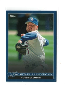 2022 Topps Call Of The Captain Roger Clemens Captain's Showdown Blue /175 - Picture 1 of 2