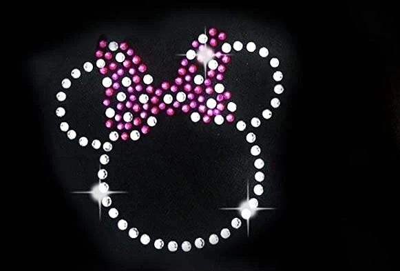 Hotfix Rhinestone MINI mouse transfer - Image 1 of 1