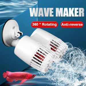 Aquarium Marine Wave Maker Powerhead Circulation Pump Submersible Reef Fish Tank - Foto 1 di 10