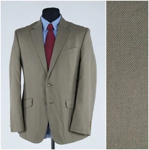 Mens Sport Coat 40R US Size KENNETH COLE Light Brown Blazer Jacket - Picture 1 of 13