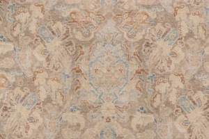 4 DRAPES BIG WINTER SALE French Provencal  Beige  Khaki Blue  Cotton Linen - Picture 1 of 3