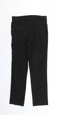 NEXT Boys Black Polyester Blend Cropped Trousers Size 9 Years - Изображение 1 из 4