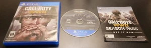 CALL OF DUTY WWII Sony PlayStation 4 COMPLETE TESTED World War 2 WW2 II 2017 PS4 - Picture 1 of 3