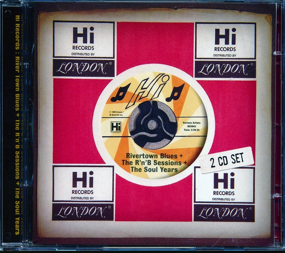 Hi Records: River Town Blues by Various Artists (CD, May-1999, 2 Discs, Hi Records)