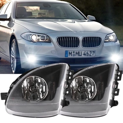 Par de luces antiniebla para parachoques delantero BMW 528i 535i 550i 2011-2013 L+R Foto 1 de 4