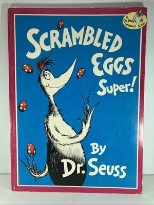 Scrambled Eggs Super! Dr. Seuss Paperback Classic Vintage 1992 Out Of Print - Image 1 of 4