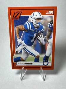 2024 Panini Zenith Red Josh Downs RC No Huddle #42 Colts 🔥🔥🔥 - Picture 1 of 1