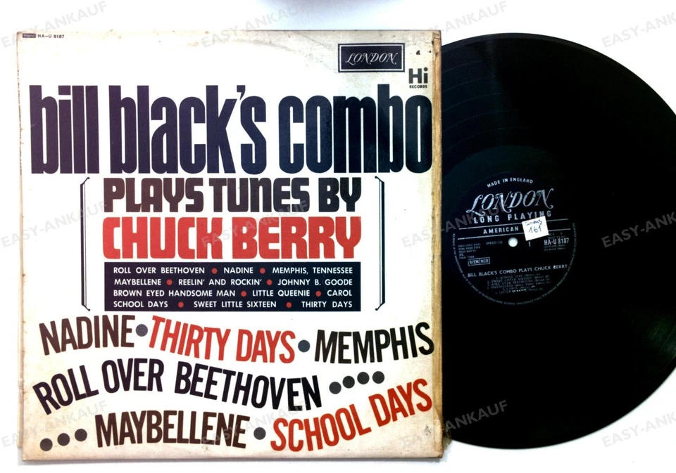 Bill Black's Combo - Plays Tunes By Chuck Berry UK LP 1964 Mono .* - Image 1 of 1