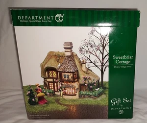 Dept 56 Dickens Village 'Sweetbriar Cottage' 3er Set 58518 2003 - Bild 1 von 7